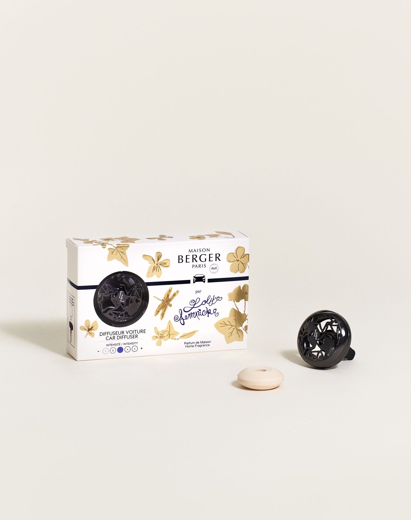 Lolita Lempicka Gun Metal Car Diffuser