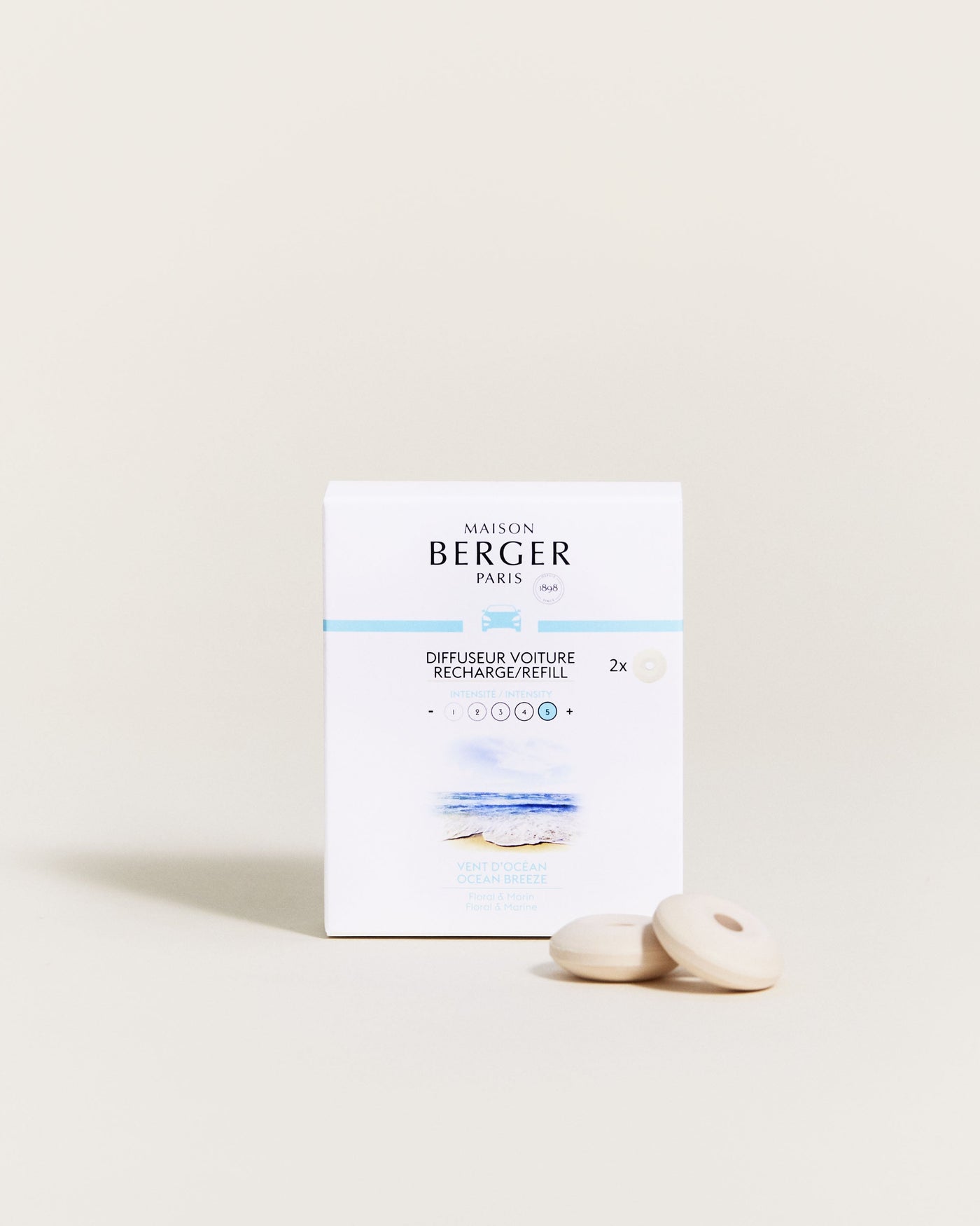 Ocean Breeze Car Diffuser Refills