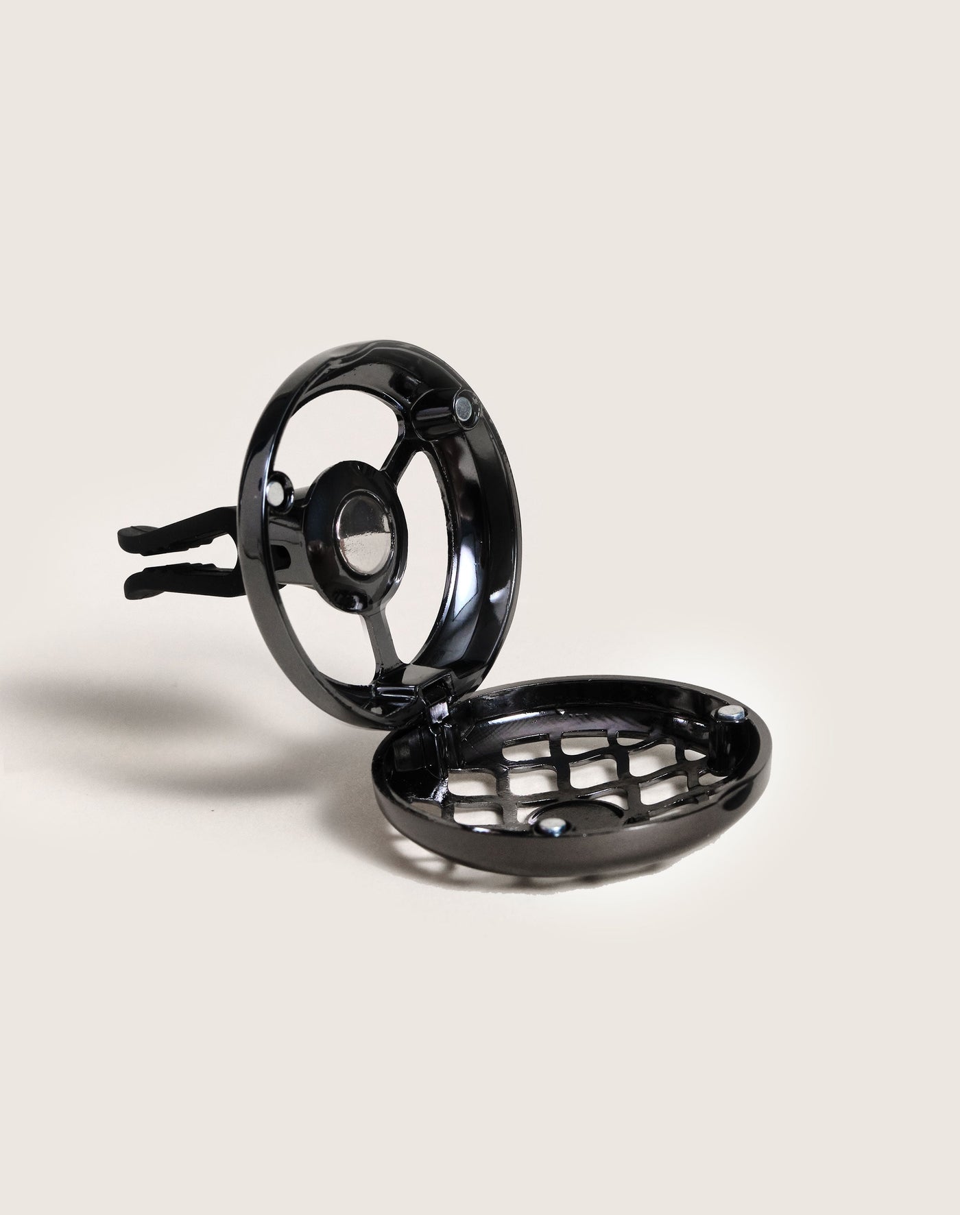 Resonance Gun Metal Car Clip Diffuser