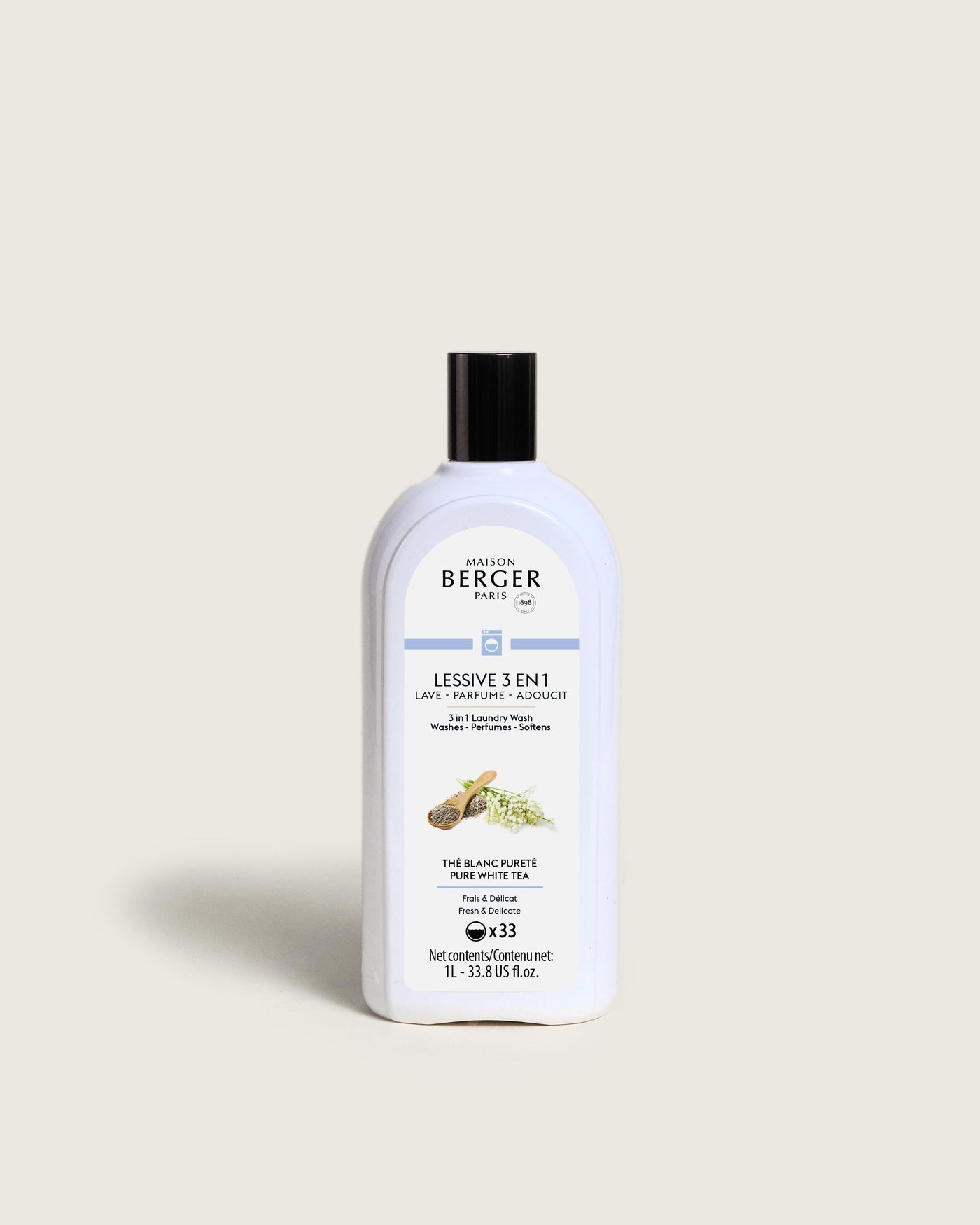 Pure White Tea 3 in 1 Laundry Wash 1 litre