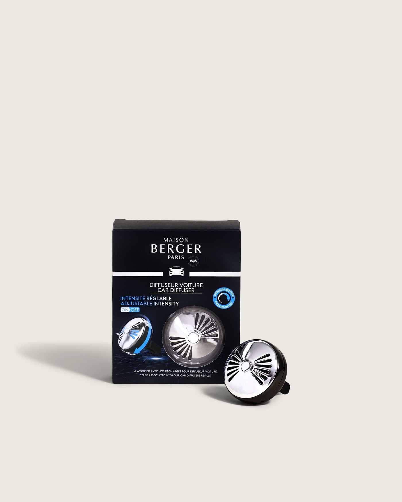 Flash adjustable Car Clip Diffuser